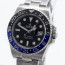 Rolex GMT II "Batman" Ref 126710BLNR Steel Black Dial